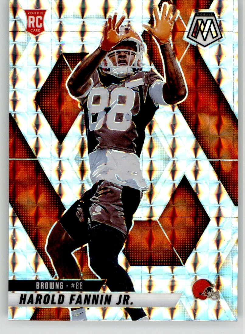 Harold Fannin Jr. 2025 Panini Mosaic Mosaic 384 Cleveland Browns Rookie