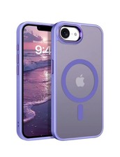 For iPhone 16e Phone Case Magnetic Translucent Slim Shockproof Cover