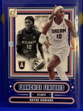 2025 Donruss WNBA #4 RHYNE HOWARD Franchise Features Press Proof