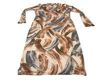 Fashion Nova Size 3X Maxi Dress Bodycon Women Stretch Long Sleeve Abstract