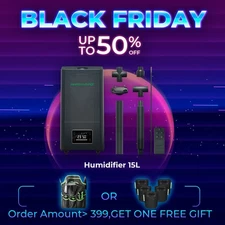 2025 Mars Hydro 15L Cool Mist Humidifier Grow Tent Humidifier with Timer & Hose