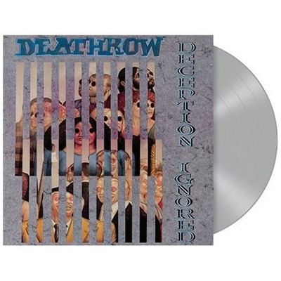 DEATHROW - Deception Ignored - ltd. silver Vinyl LP - Remastered - NEU
