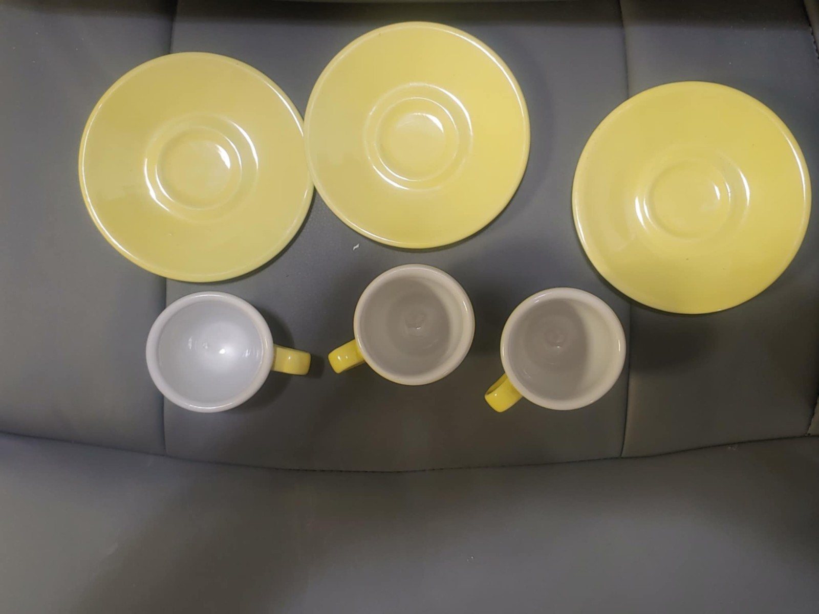 (3) nuova point Italy? espresso cups and saucer