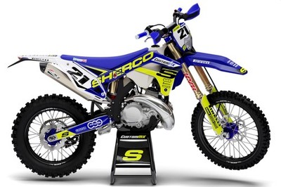 CustomMX: - SHERCO SE SEF FULL GRAPHICS DECAL KIT for all years/Models