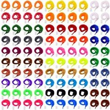 100 Pieces Magic Worm Toys Wiggly Twisty Fuzzy Worm Toys Carnival Party Favors,
