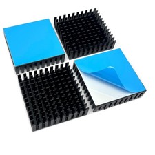 40mm Heatsink Aluminum Heatsink, 40x40x11mm 3M8810 Thermal Conductive Adhesiv...