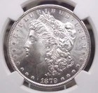 1879 "S" Morgan SILVER Dollar $1 NGC MS65 #001 Gem BU Uncirculated ECC&C, Inc.