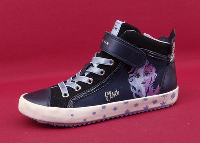 GEOX ELSA Sneaker Boots Schuhe Kinder Mädchenschuh Halbschuh Blau Gr. 33