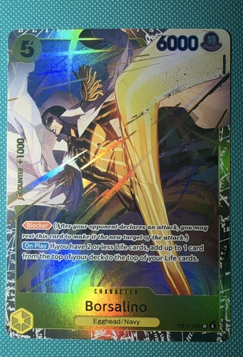 Borsalino Foil SR EB04-058 - One Piece - OP15 Adventure On Kami’s Island ENG NM