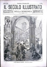 Il Secolo Illustrato 6 December 1896 Sant Ambrogio Aqueduct Puglie Argentina