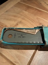 10 S&auml;gebl&auml;tter HSS f&uuml;r Metall, fein 500/8 aus DDR Zeiten f&uuml;r B&uuml;gels&auml;gemaschinen