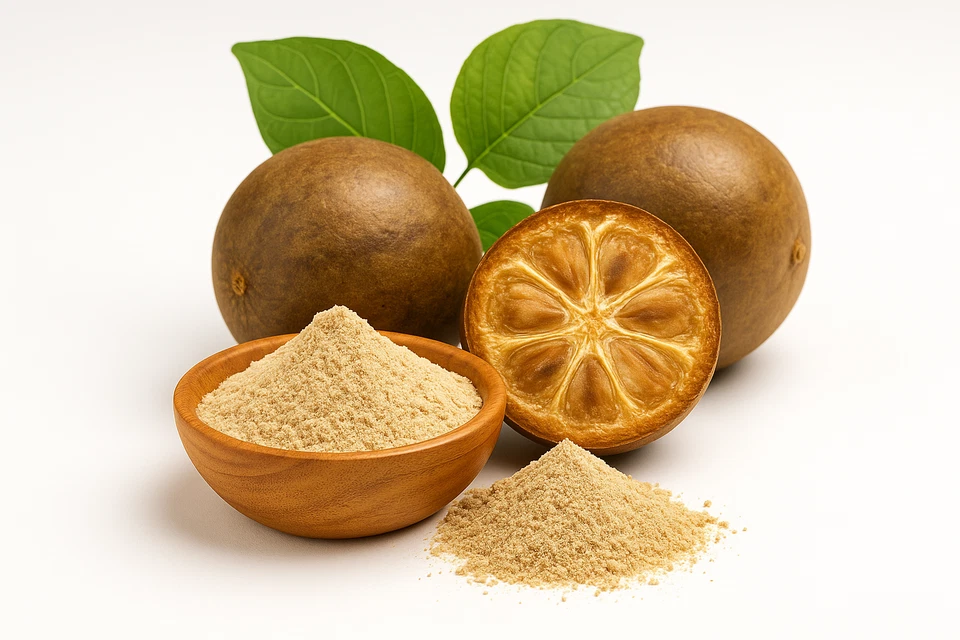 100g 100% reine gemahlene Luo Han Guo, Mönchsfrucht, Monk fruit - Bild 4 von 4