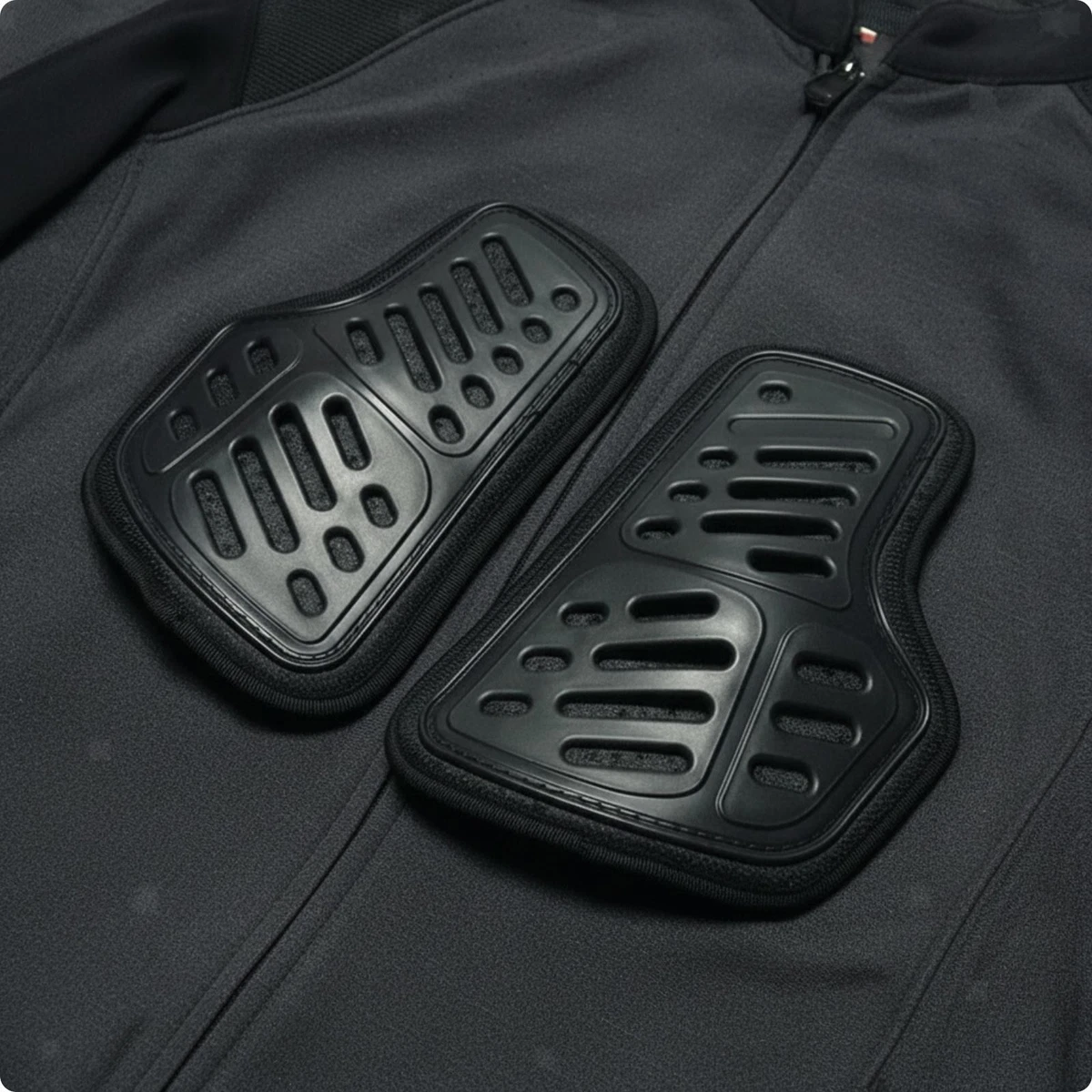 Motorcycle Chest Protector Insert Breathable Suit Chest Protector Wear-Resistant