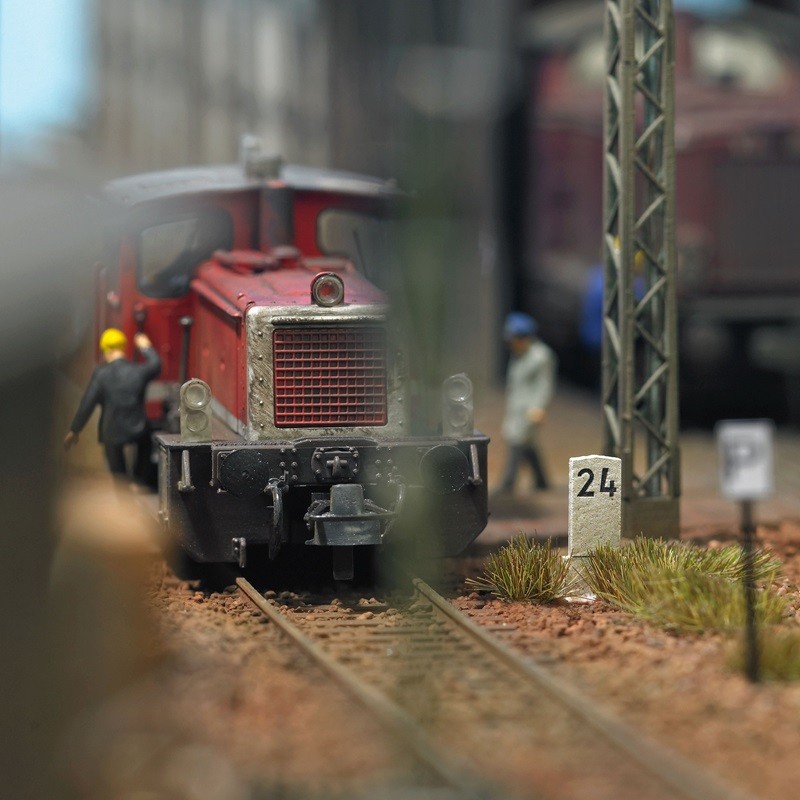 Busch 1489 - 1/87 / H0 Number Stones - New