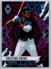 2021 Panini Chronicles #23 Cristian Pache Phoenix Purple Velocity Free S&H