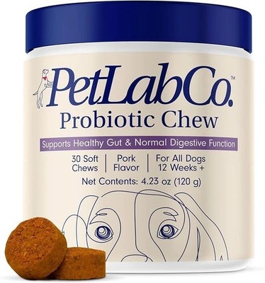 PetLab Co. (PetLabCo.) ALLERGY & IMMUNE Probiotic Soft Chew For Dogs (30 Pork)