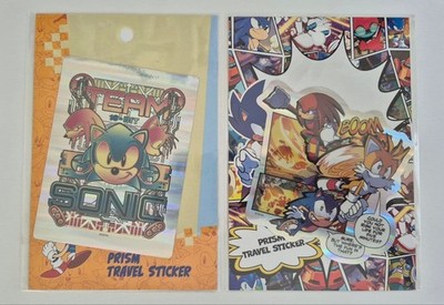 Sonic The Hedgehog Sticker 4pc Series Brand Creative Item Type Soft Pin