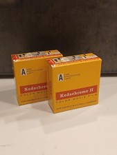 Kodachrome II Color Movie Film for Double 8mm Roll Cameras 25' Photoflood Light