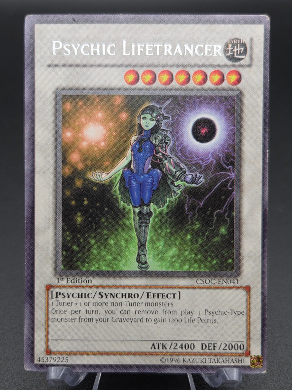 Psychic Lifetrancer CSOC-EN041 YuGiOh Crossroads of Chaos trading card — raw and PSA graded price guide
