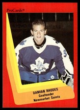 1990-91 ProCards Damian Rhodes Newmarket Saints #167