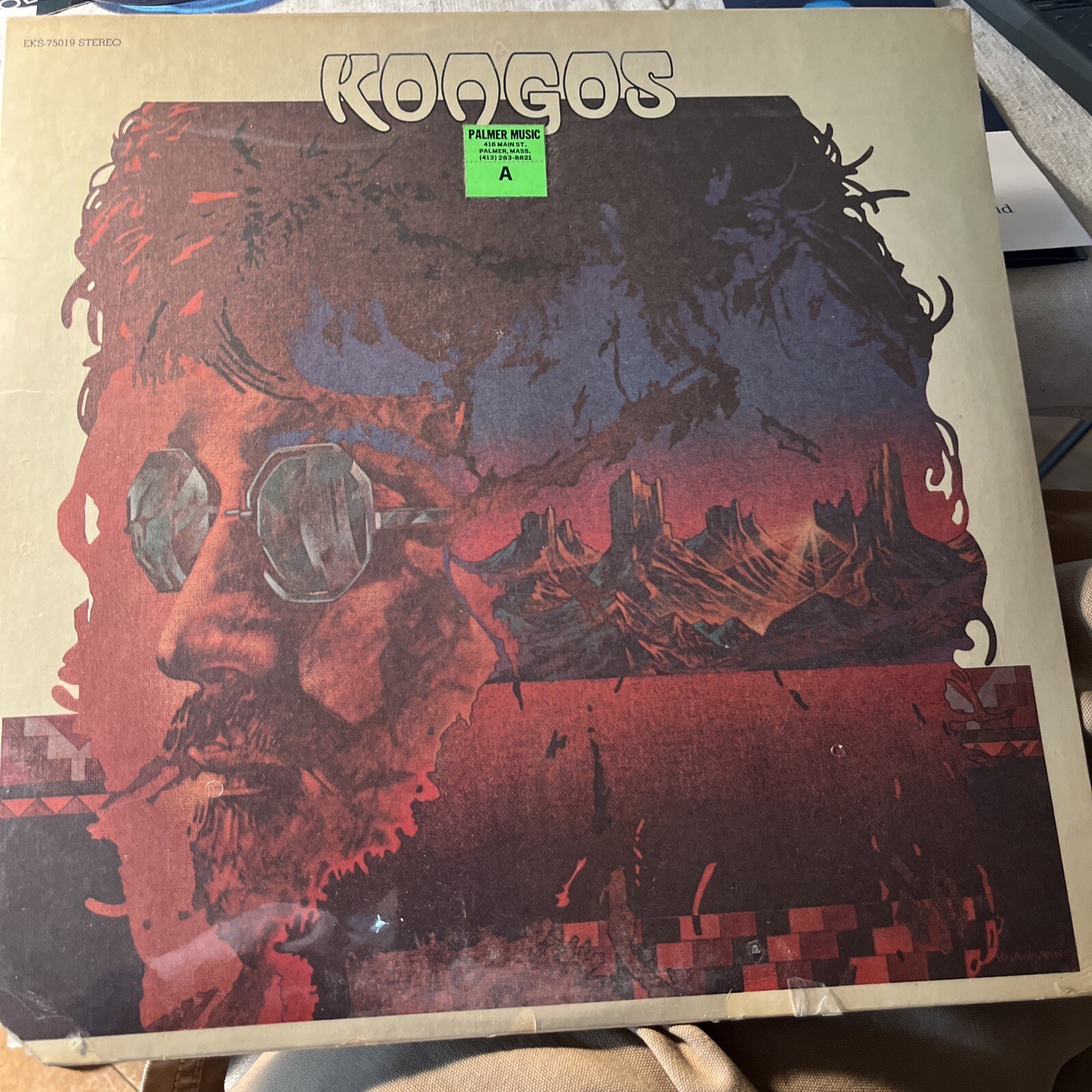 John Kongos self-titled ‘John Kongos’ LP Factory Sealed, New Old Stock