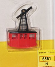Brawa N 6561 Seilbahn Gondel rot - NEU + OVP
