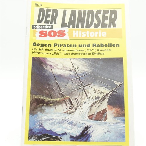 Der Landser Nr 14 Gegen piraten und Rebellen Heft gebraucht sehr gut