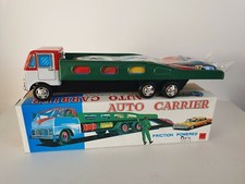 Sanyu Japan Autotransporter Modellauto Friktion Blechspielzeug Neu OVP RAR