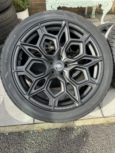 KAHN DESIGN 23" 5x120 TYPE 57 DC RS-FORGED LIGHT WEIGHT ALLOY WHEELS DEFENDER - Picture 2 of 9