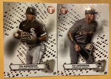 Lot of 2 Tim Anderson 2023 Topps Pristine #72 + #256 Chicago White Sox