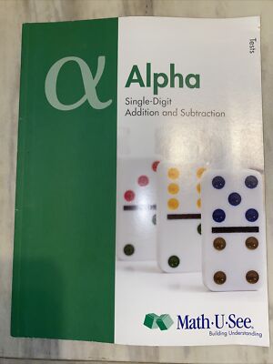 Math U See Alpha Single-Digit Addition & Subtraction Tests | eBay