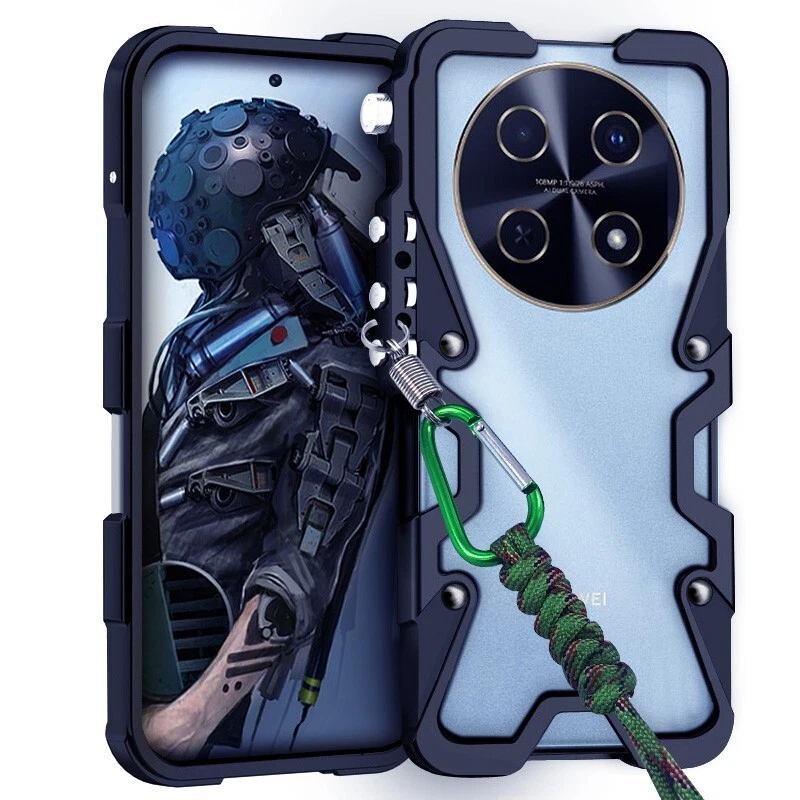 Funda protectora de metal con tornillo ultra blindado para Huawei Nova Y73 13i 13 11 Pro 14 Lite 12 Foto 4 de 4
