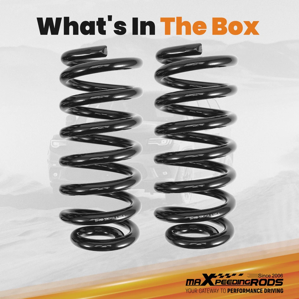 3" Front Coils Lowering Springs Lowering Kit For Ford F150 F-100 1980-1996 2WD - Image 4 of 4