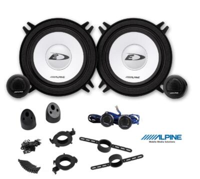 Alpine SXE-1350S 13cm 2-Way Component Speaker System 250 Watts, 5.25''