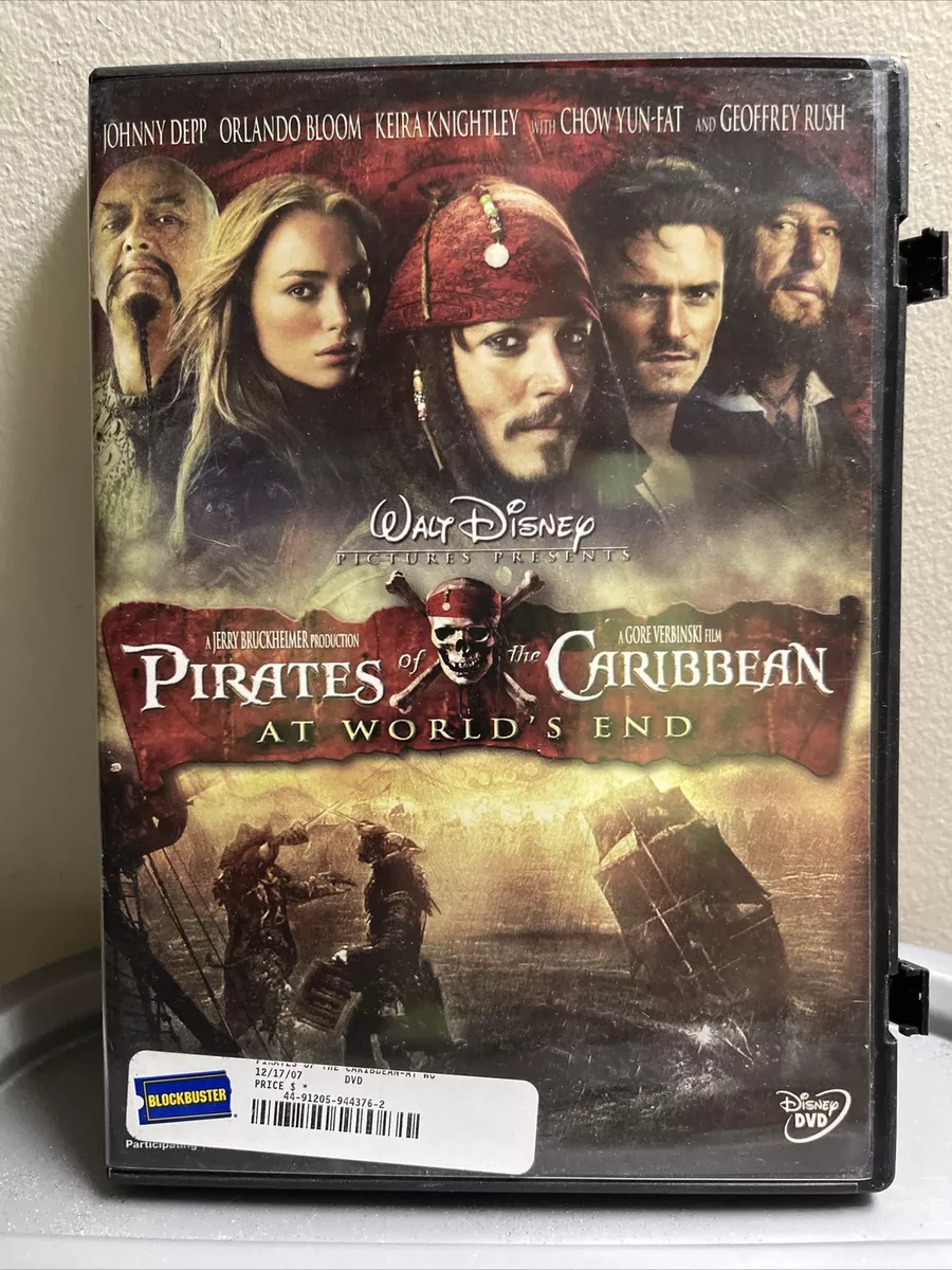 Pirates of the Caribbean: At World's End (DVD, 2007) 786936292992