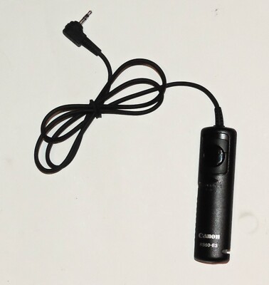 Genuine Canon RS60-E3 Remote Shutter Release for EOS SLR DSLR Cameras. Excellent