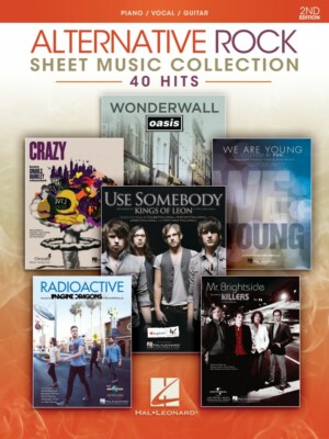 Alternative Rock Sheet Music Collection 2nd Edition 40 Hits Piano 000356431