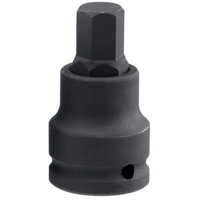 Genius Tools 1'' Dr. 3/4'' Hex Bit Socket, 85mmL (CR-Mo) - 819+3948