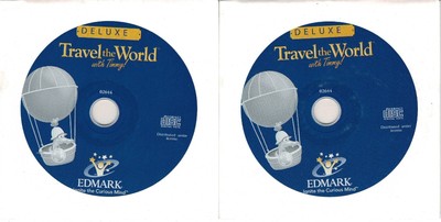 Lot of 2 Travel The World With Timmy Deluxe Pc New Cd Rom Sealed Sleeves XP Save