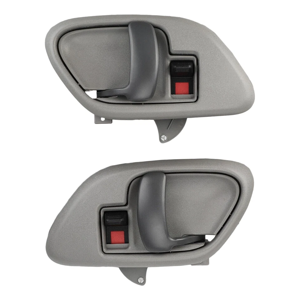 PAR de manijas y biseles de puerta para Chevy GMC 1995-99 SILVERADO SIERRA c/k 1500 2500 Foto 2 de 4