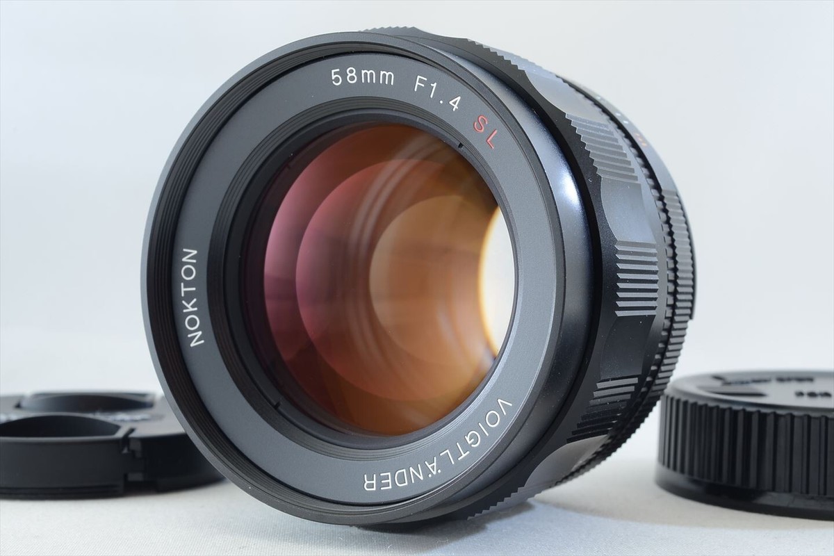 Top Mint] Voigtlander Nokton 58mm f/1.4 SL for Nikon Ai-S F