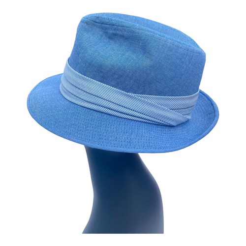 VINTAGE 1960\'S PEACOCK COLORS FEATHER FEDORA HAT VINTAGE CIRCA 1960 main image 3
