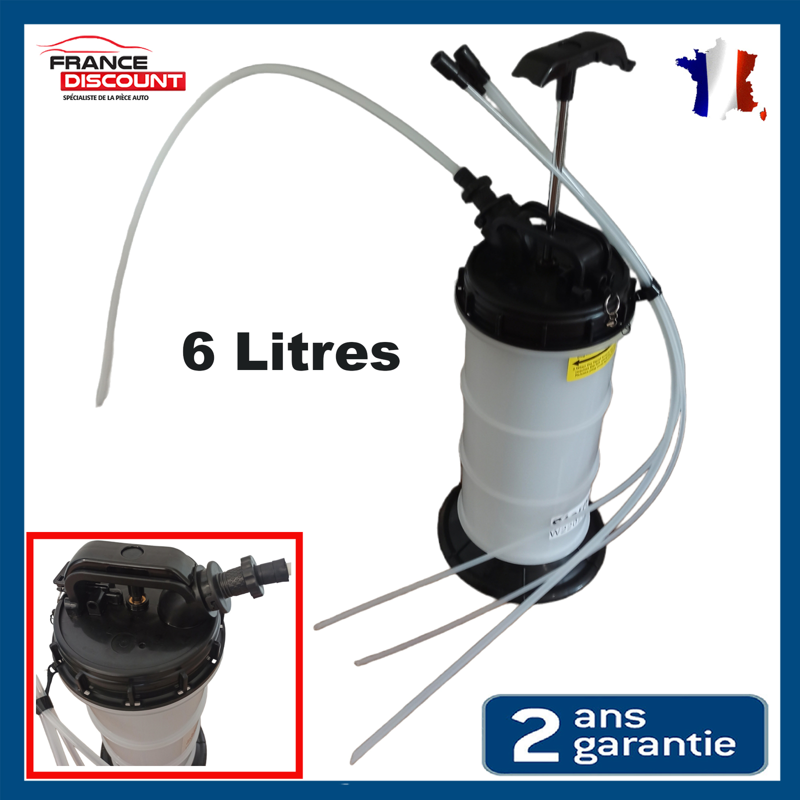 Extracteur de fluide d'huile de voiture pour vidanger sans ramper au sol