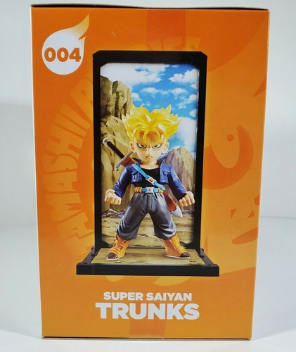 Bandai Tamashii Buddies Dragon Ball Z Super Saiyan Trunks DBZ Vinyl Figure - Picture 7 of 7