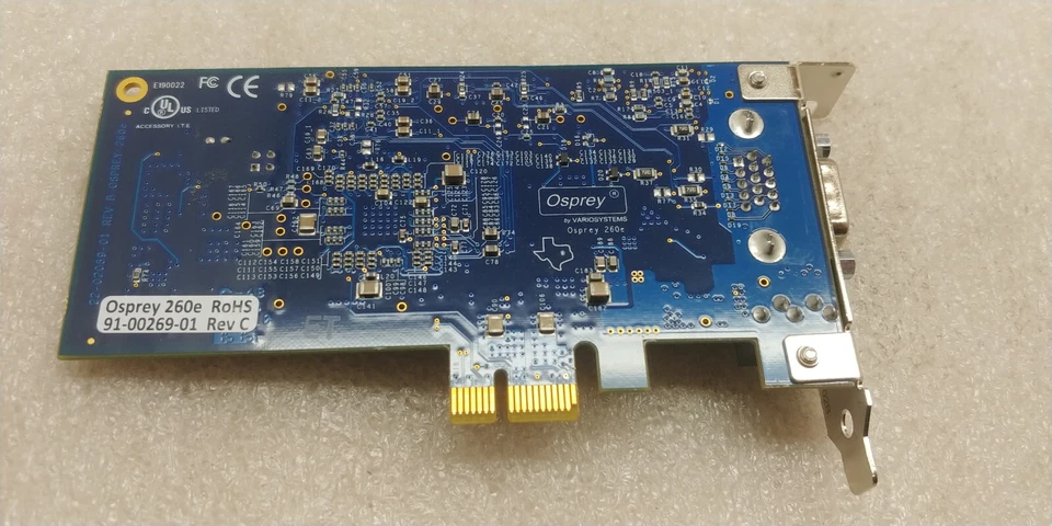 ViewCast Osprey 260e PCI-E Analog Video Audio Capture Card Full Pro FREE SHIP!!! - Image 3 of 3