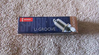 Denso U-Groove Spark Plug - K20PR-U11#4 - D14 - 3121#4 Resistor  (G 3)
