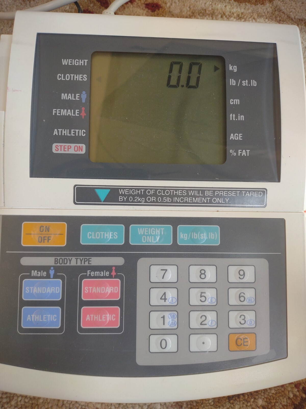 Tanita TBF310 Body Composition Analyzer Includes Scale eBay