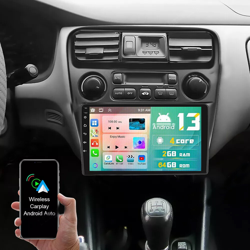 2+64G For 1998-2002 Honda Accord Car Stereo Radio Android 13 GPS