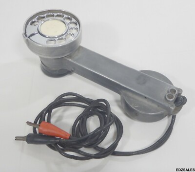 Vintage Metal Body Telephone Linemans Rotary Dial Butt Set Line Tester ...