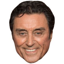 Ian McShane Smile Celebrity Mask, Flat Card Face, Fancy Dress Mask